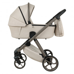 PITUSO Коляска 2 в1 Sole короб + прогулка leather