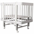 Кровать детская Indigo Tiny продольный маятник на колесах