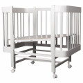 Кровать детская Indigo Tiny продольный маятник на колесах