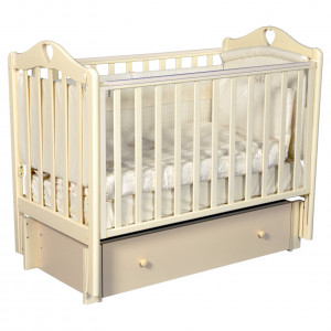 Кроватка детская Кедр Karolina 4/6 универсальный маятник, ящик