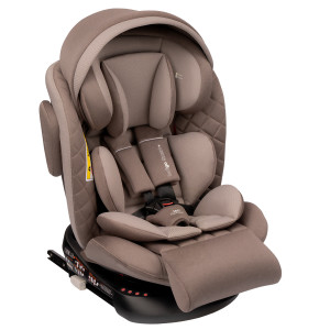 Автокресло INDIGO SMART+ Isofix, капюшон, подножка, 0+1+2+3 (0-36 кг)