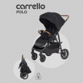 Коляска прогулочная Carrello Polo всесезонная c большими колесами