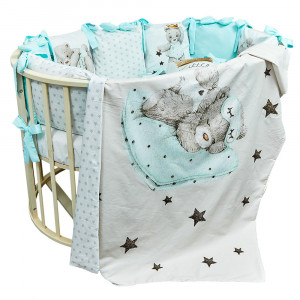  Комплект в кроватку 6 предметов Альма-Няня ПЕРВЕНЕЦ  