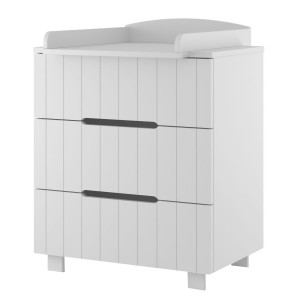 Комод Incanto VIKKI 800/3 со съемным пеленальным столиком, МДФ