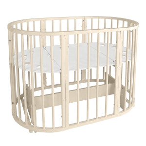 Кровать детская Indigo Simple 7в1 с поперечным маятником 