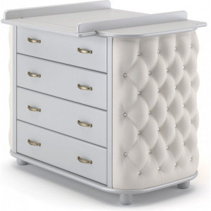 Комод пеленальный Гандылян Тиффани декор стразы