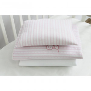 Комплект в коляску Lappetti Тигрята, розовый