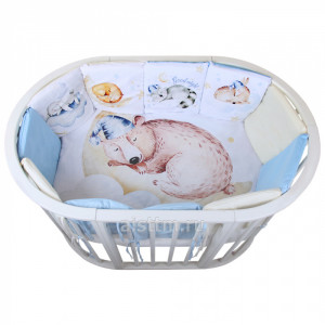 Комплект в кроватку 6 предметов Ночные сны (подушечки)