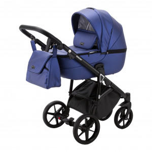 Коляска 3 в 1 Adamex BIBIONE DeLuxe (100% Экокожа) 