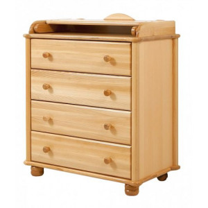 Комод детский КО-2003-3 "Иришка" с декором Бабочка