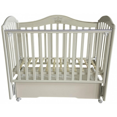 Кроватка детская Emily 2 New универсальный маятник, ящик, колесо