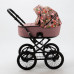 Детская универсальная коляска Adamex Porto Retro Flowers 2 в 1