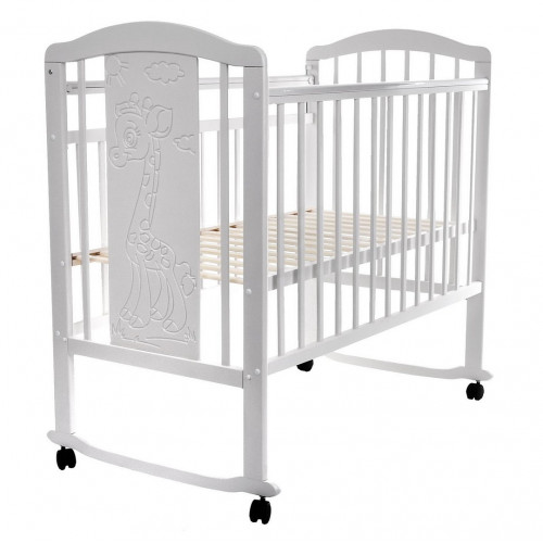 Кровать детская Pituso Noli (колесо-качалка), серый