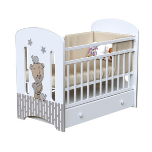 Кровать ВДК LOVE ME (маятник, ящик) 