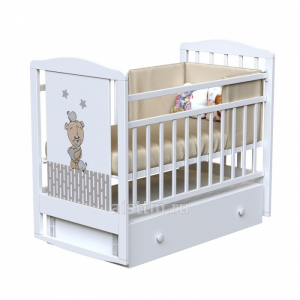 Кровать детская LOVE ME (маятник-ящик)