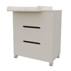 Комод Incanto ANNIKEN ECCO 800/3 со съемным пеленальным столиком, ЛДСП