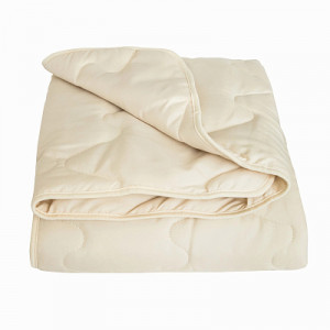 Одеяло стеганое Baby Nice 105х140 овечья шерсть 300гр., микрофибра светлый