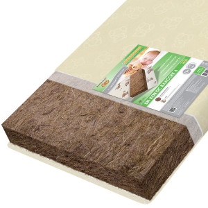 Матрас Boom Baby БИ-КОКОС микрофибра светлый