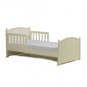 БИ 82 Кровать подростковая "Олимпия" 1600х800+комплект малого ограждения 00.3 ваниль