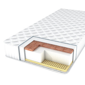 Матрас Indigo Soft Plus микрофибра светлый 