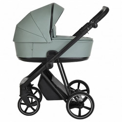 ROAN Коляска 2 в1 Sol короб + прогулка Кожа