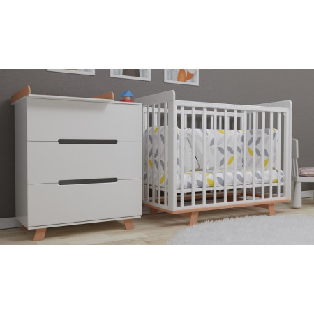 Комод Incanto Anniken 800/3 МДФ