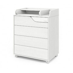 Комод Атон ESMEE ЛДСП, МДФ 800/5 с органайзером и Push-to-open