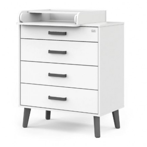 Комод Атон GALL NERO ЛДСП 800/4 с органайзером