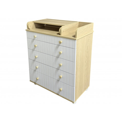  Комод Lada 800/5 МДФ с пеленальной доской