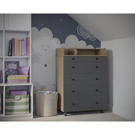 Комод пеленальный INCANTO OSKAR 800/4