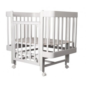 Кровать детская Indigo Tiny продольный маятник на колесах