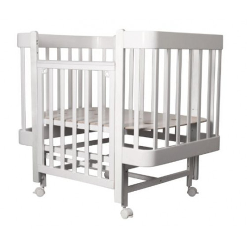 Кровать детская Indigo Tiny продольный маятник на колесах