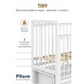 PITUSO Кровать детская TINY ящик-маятник/колесо 