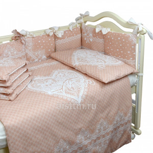 Комплект в кроватку "Амур ажур" 4 предмета