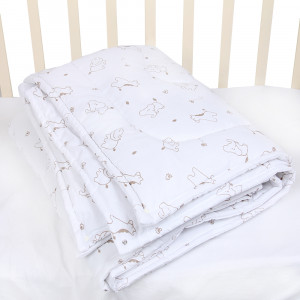 Одеяло детское 3 в 1 на кнопках, синтепон 100гр.+ 200гр