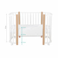 Кровать детская 3 в 1 Indigo Baby Lux 