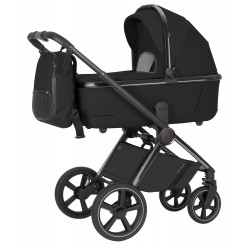 Коляска 2 в 1 Carrello Ultimo Chrome CRL-6524 / 2025 ЧЕРНЫЙ