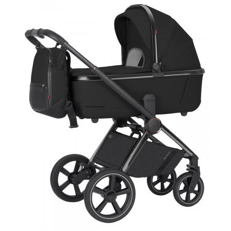 Коляска 2 в 1 Carrello Ultimo Chrome CRL-6524 / 2025 ЧЕРНЫЙ