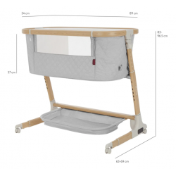 Приставная кроватка Carrello Prima Plus