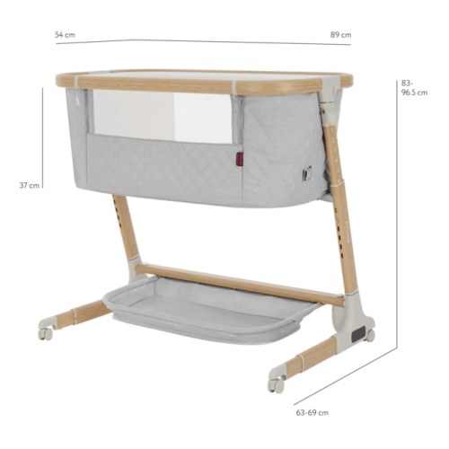 Приставная кроватка Carrello Prima Plus