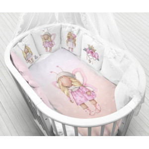 Комплект в кроватку 6 предетов Миланья