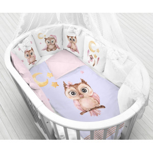 Комплект в кроватку "Совы" (6 предметов)