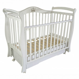 Кроватка детская Bella 1 New универсальный маятник,колесо