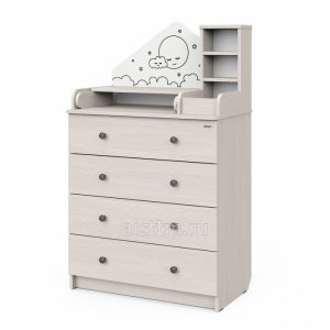 Комод Сириус "ALF" 804 ЛДСП трансформер с шариковыми направляющими