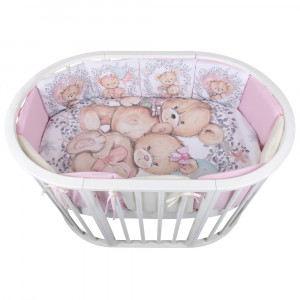 Комплект в кроватку 6 предметов Альма-Няня МИР ИГРУШЕК