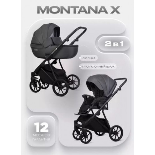 КОЛЯСКА 2 В 1 RIKO BASIC MONTANA X 