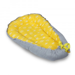 Бортик-кокон  "Гнездышко", 75*45, бязь премиум